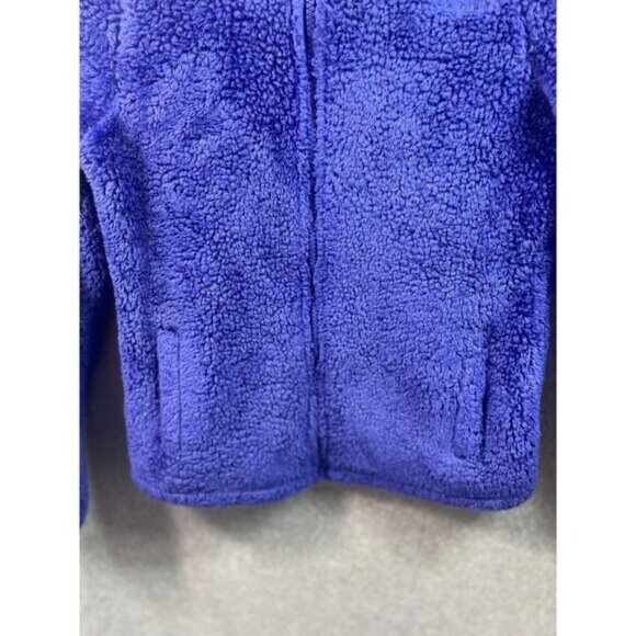 Fila Sport Girls Purple Fleece Jacket Full Zip Mock Neck Size M (10/12) - Picture 6 of 11